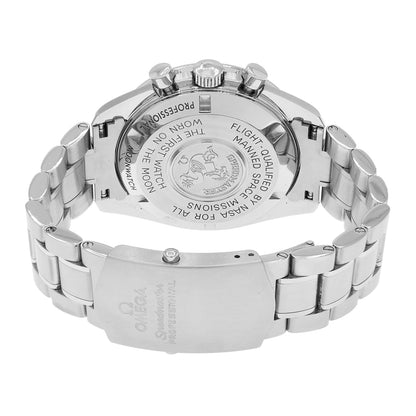 Exclusive Omega Stainless Steel Speedmaster Professional Moonwatch 311.30.42.30.01.005 — Side View