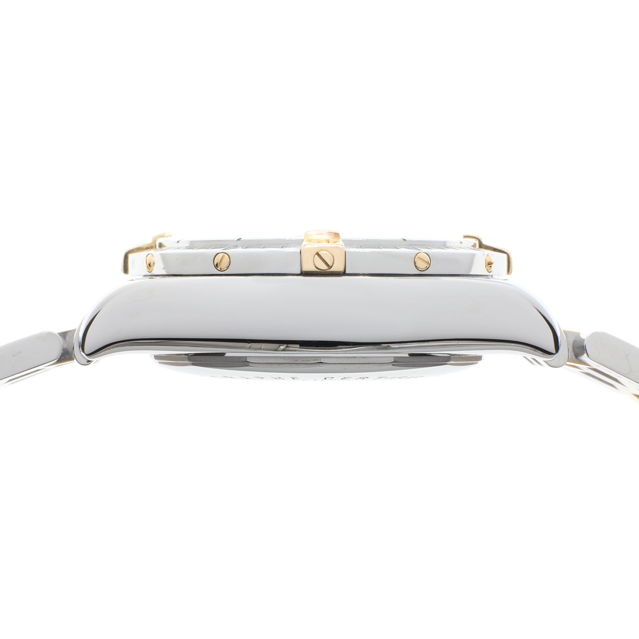 Exclusive Breitling Stainless Steel 18K Yellow Gold Chronomat Evolution B13356 — Back View