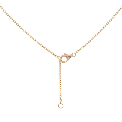 Exclusive Cartier 18K Trinity Necklace — Back View
