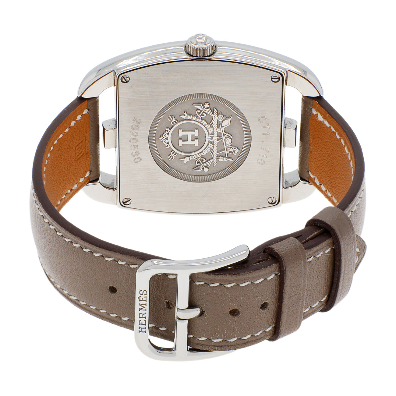Exclusive Hermes Stainless Steel Cape Cod Tonneau GM CT1.710 — Side View