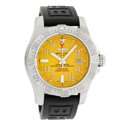 Exclusive Breitling Stainless Steel Avenger II Seawolf A17331 — Front View