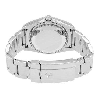 Exclusive Rolex Stainless Steel Oyster Perpetual 114200 — Side View
