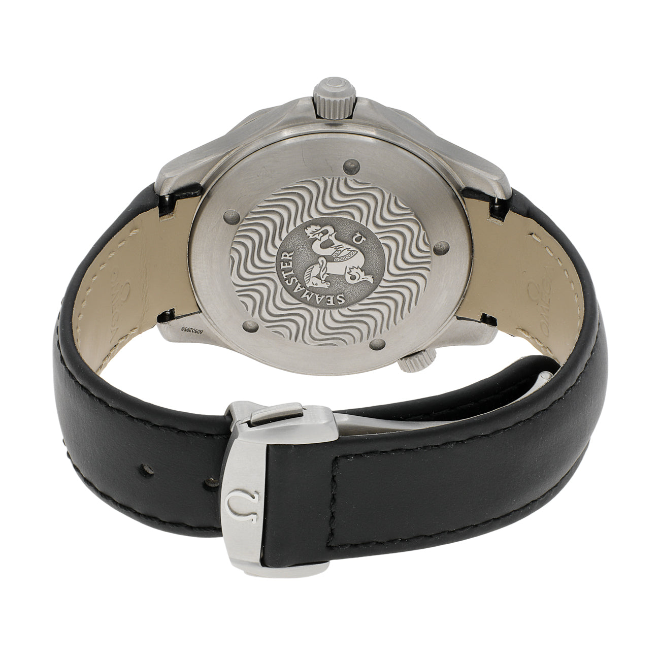Exclusive Omega Titanium Seamaster 2991.50.91 — Side View