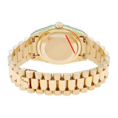 Exclusive Rolex 18K Yellow Gold Day-Date President 18238 — Side View