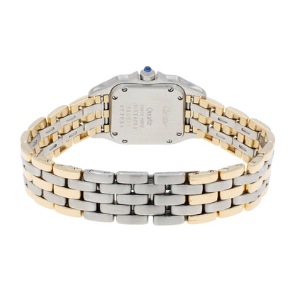 Exclusive Cartier Stainless Steel 18K Yellow Gold Panthere 166921 — Side View