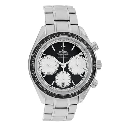 Exclusive Omega Stainless Steel Speedmaster Racing Chronograph 326.30.40.50.01.002 — Front View