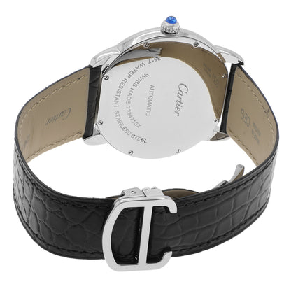 Exclusive Cartier Stainless Steel Ronde Solo XL W6701010 — Side View