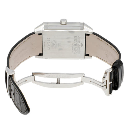 Exclusive Jaeger-LeCoultre Stainless Steel Reverso Squadra Hometime Q7008420 — Top View