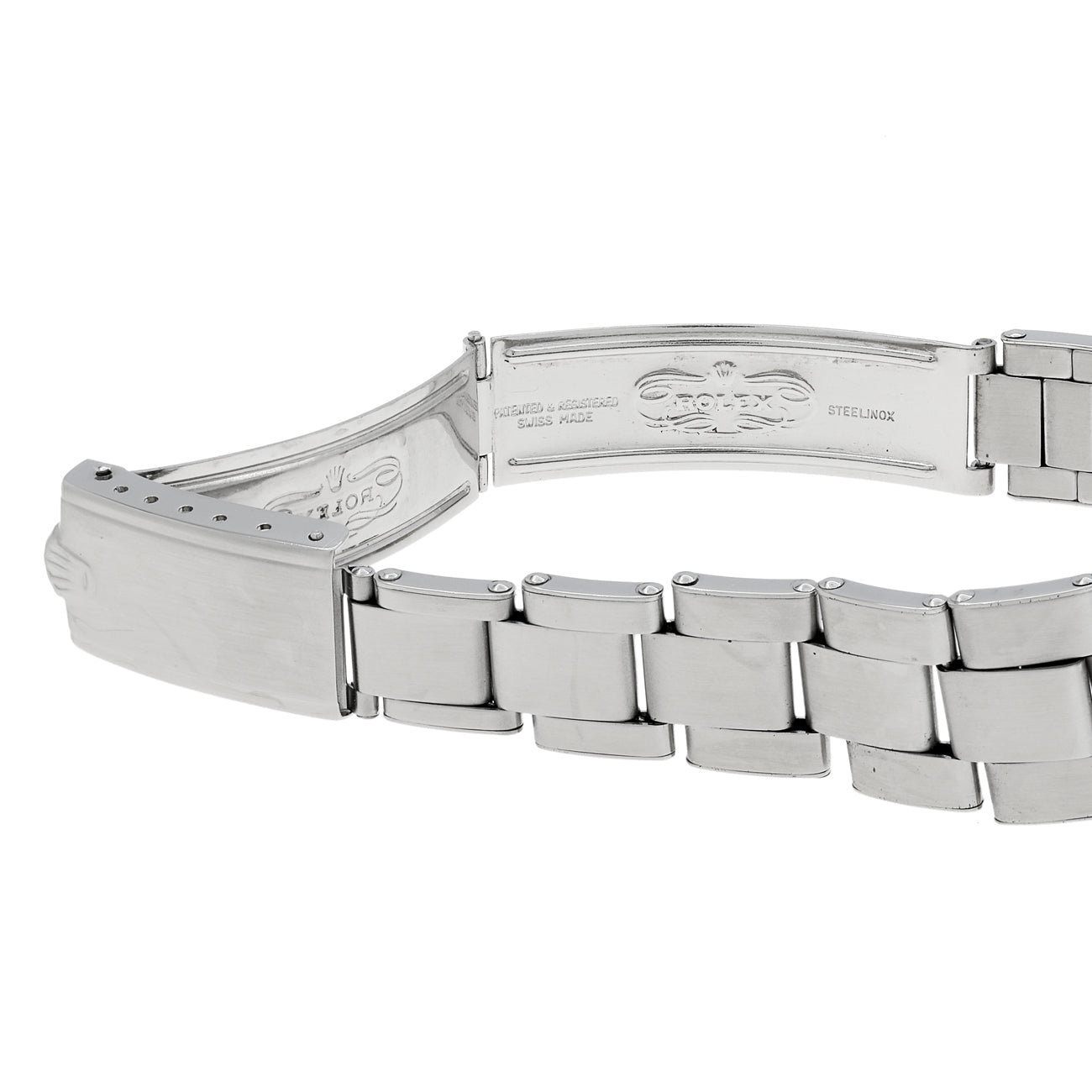 Exclusive Rolex Stainless Steel Oysterdate Precision 6694 — Top View