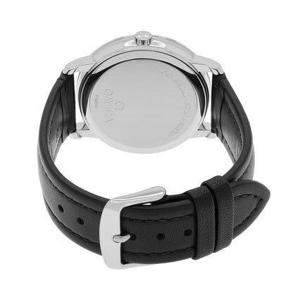 Exclusive Omega Stainless Steel De Ville Prestige 4813.40.01 — Side View