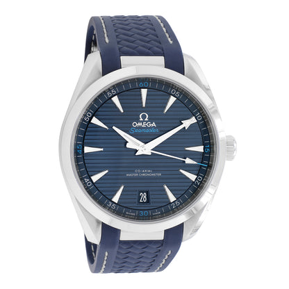 Exclusive Omega Stainless Steel Seamaster Aqua Terra 220.12.41.21.03.001 — Front View