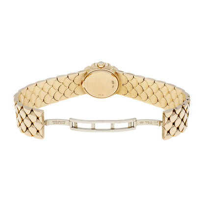 Exclusive Patek Philippe 18K Yellow Gold Mother of Pearl Diamond Neptune 4872 — Top View