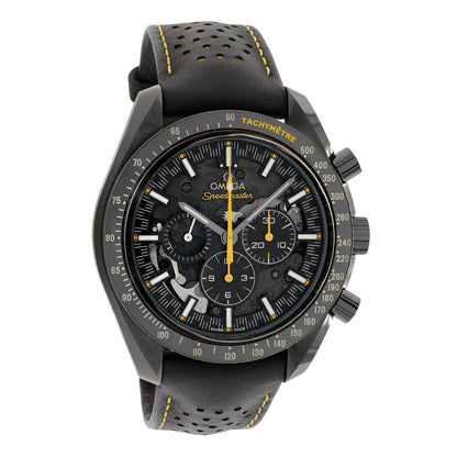 Exclusive Omega Ceramic Speedmaster Dark Side of the Moon 311.92.44.30.01.001 — Front View