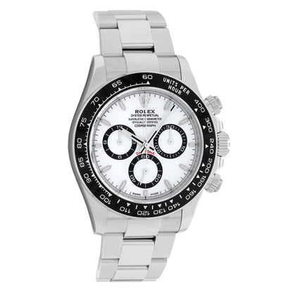 Exclusive Rolex Stainless Steel Cosmograph Daytona 126500LN — Front View