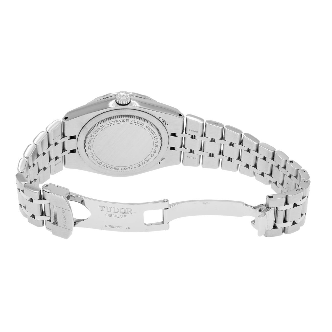 Exclusive Tudor Stainless Steel Royal 28400 — Top View
