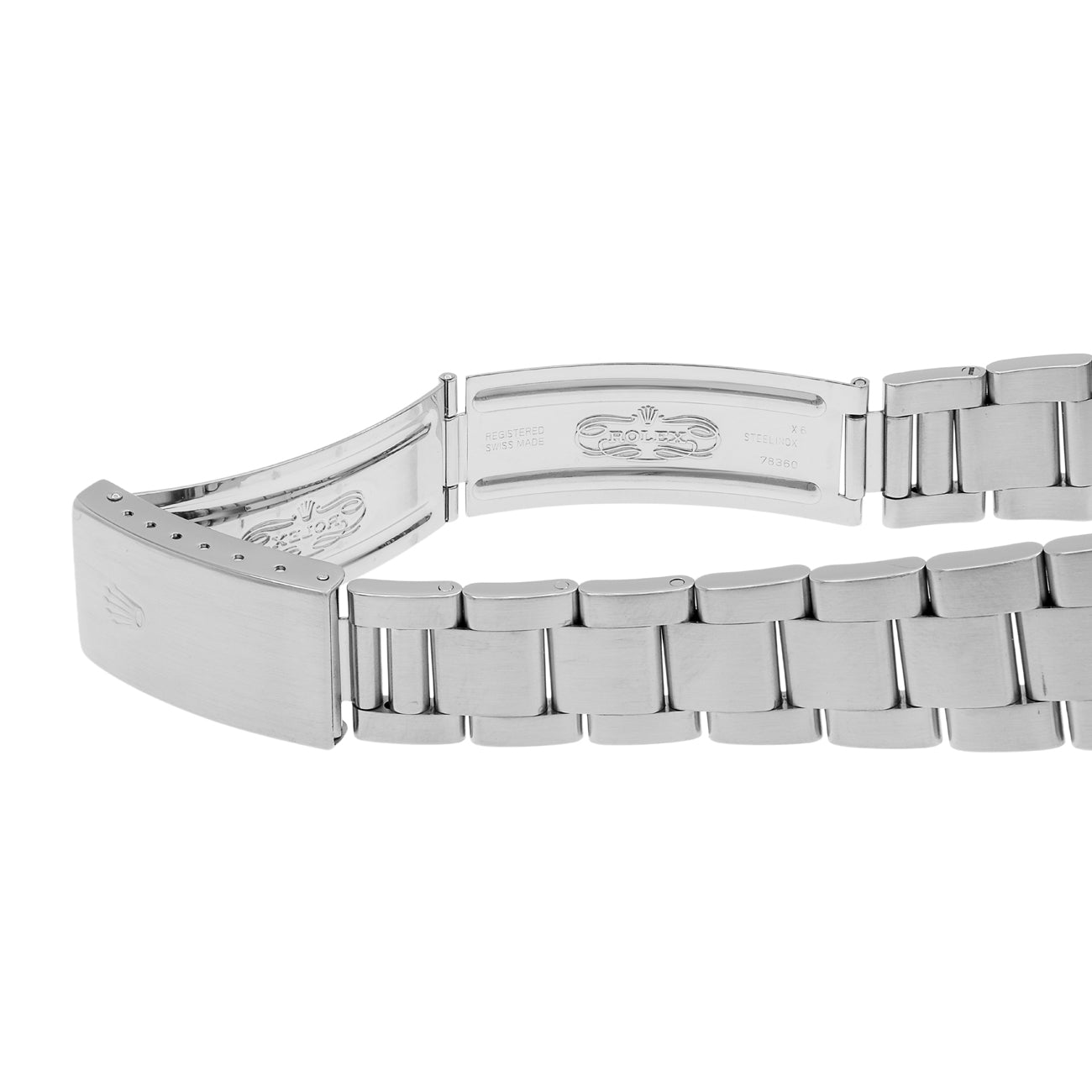 Exclusive Rolex Stainless Steel Datejust Turn-O-Graph 16264 — Top View