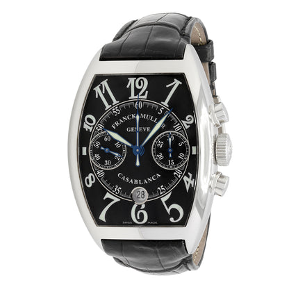 Exclusive Franck Muller Stainless Steel Casablanca Chronograph 8885 C CC DT — Front View