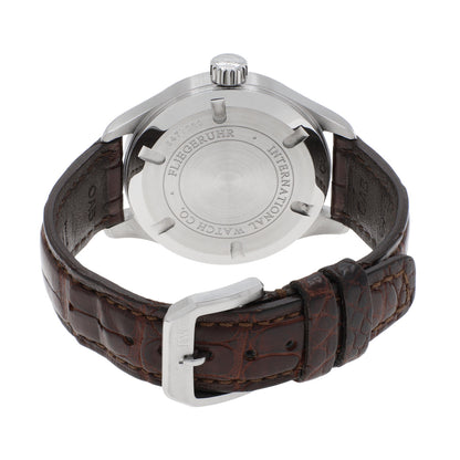 Exclusive IWC Stainless Steel Pilot Midsize IW325601 — Side View