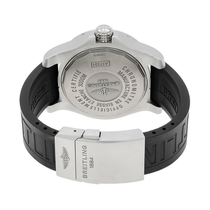 Exclusive Breitling Stainless Steel Avenger II Seawolf A17331 — Side View