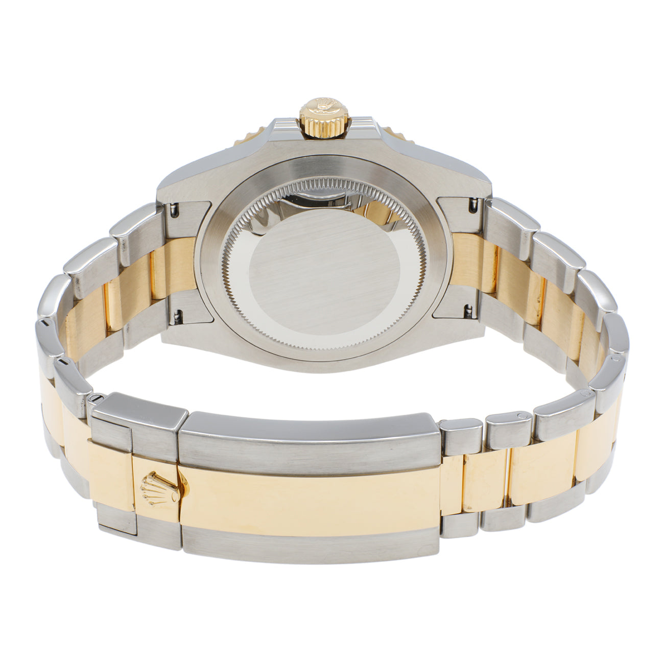 Exclusive Rolex 18K Yellow Gold Stainless Steel Submariner 126613LN — Side View