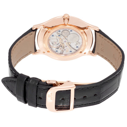 Exclusive Jaeger-LeCoultre 18K Rose Gold Master Ultra Thin 145.2.79S — Top View