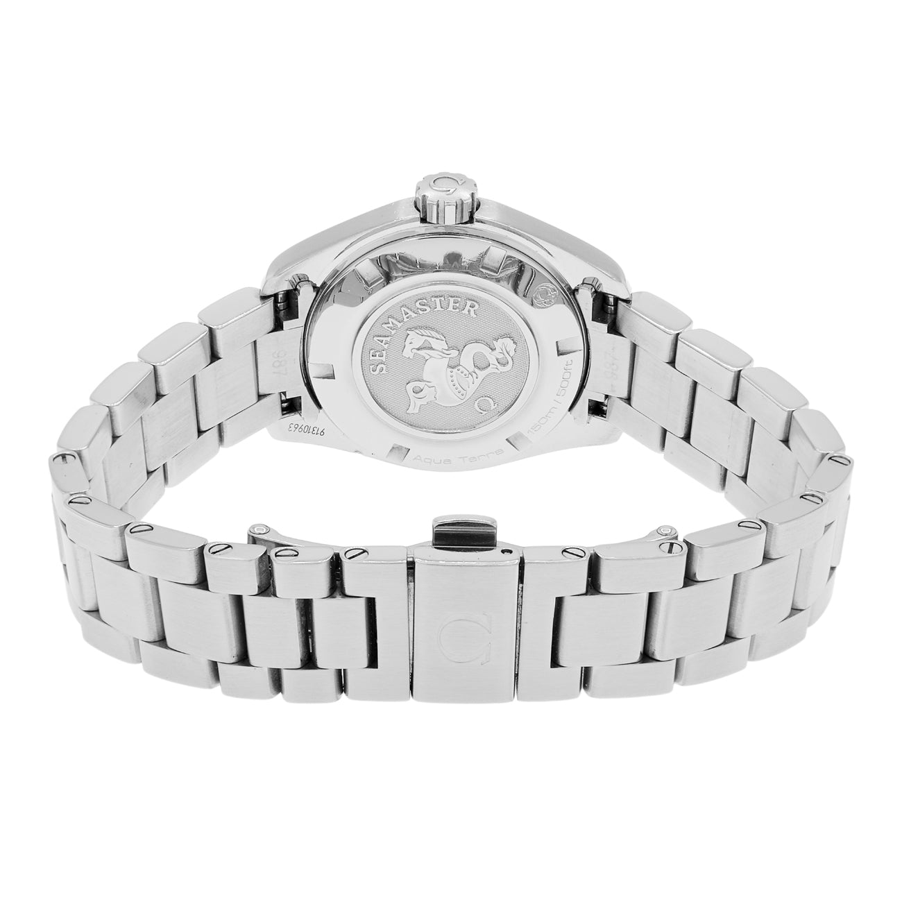 Exclusive Omega Stainless Steel Seamaster Aqua Terra Quartz 231.10.30.61.06.001 — Side View