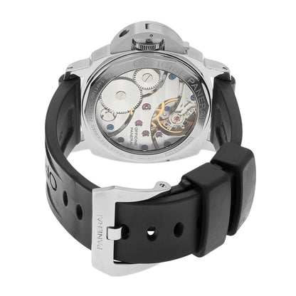 Exclusive Panerai Stainless Steel Luminor Base PAM00112 — Side View