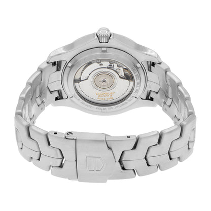 Exclusive Tag Heuer Stainless Steel Link Calibre 6 WJF211A — Side View