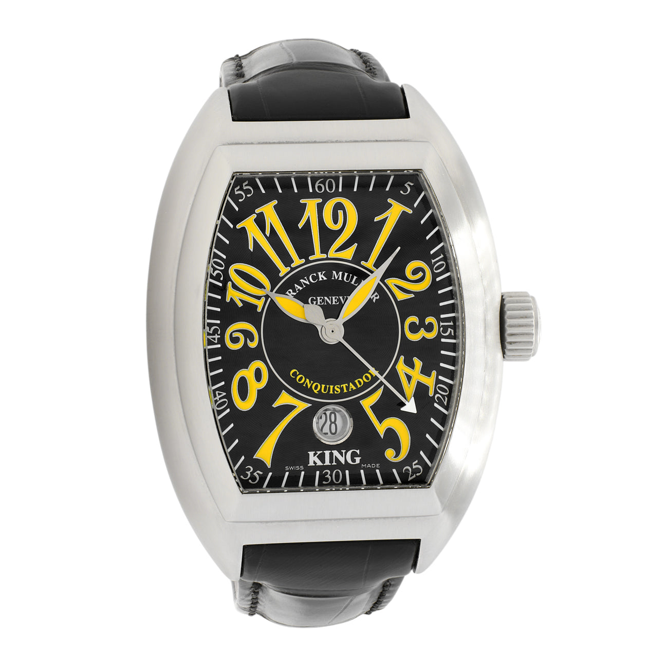 Exclusive Franck Muller Stainless Steel Conquistador 8005 SC KING — Front View