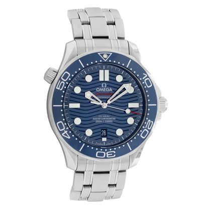 Exclusive Omega Seamaster Diver 300M Master Chronometer 210.30.42.20.03.001 — Front View