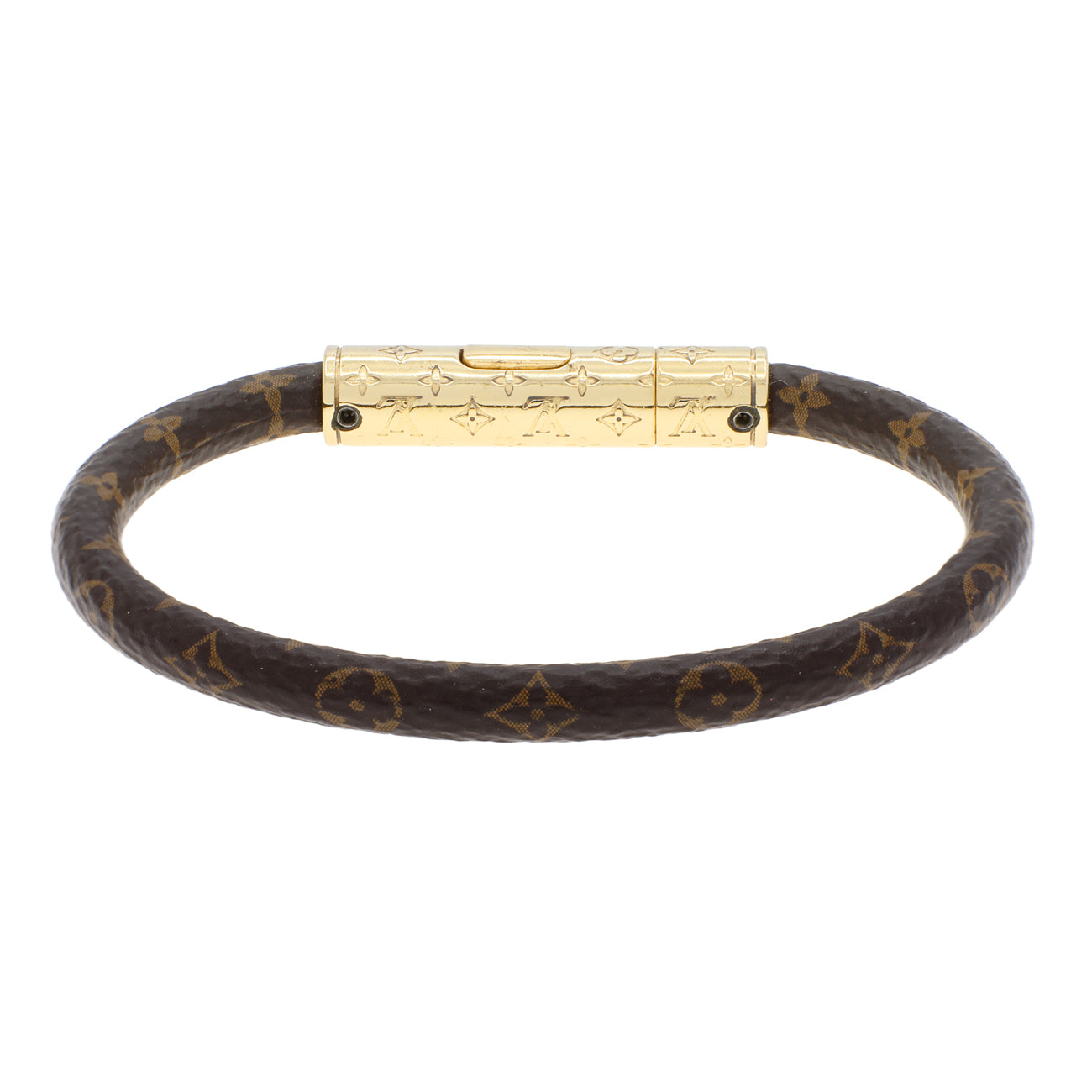 Exclusive Louis Vuitton Monogram Confidential Bracelet — Side View