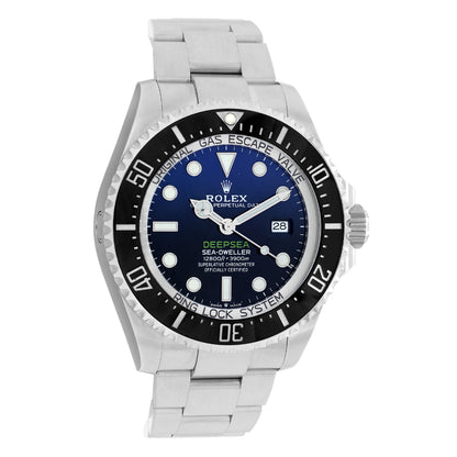 Exclusive Rolex Stainless Steel James Cameron Sea-Dweller Deepsea 126660 — Front View