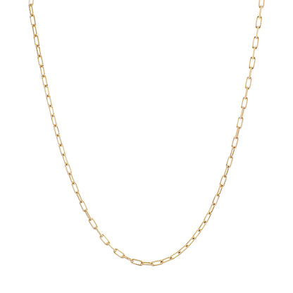 Exclusive Cartier 18K Yellow Gold Santos de Cartier Chain Necklace SM — Front View