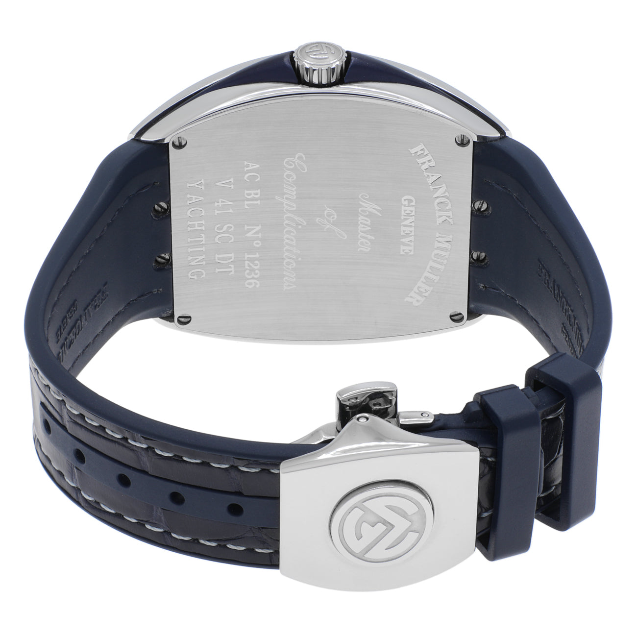 Exclusive Franck Muller Stainless Steel Vanguard Yachting V 41 SC DT — Side View