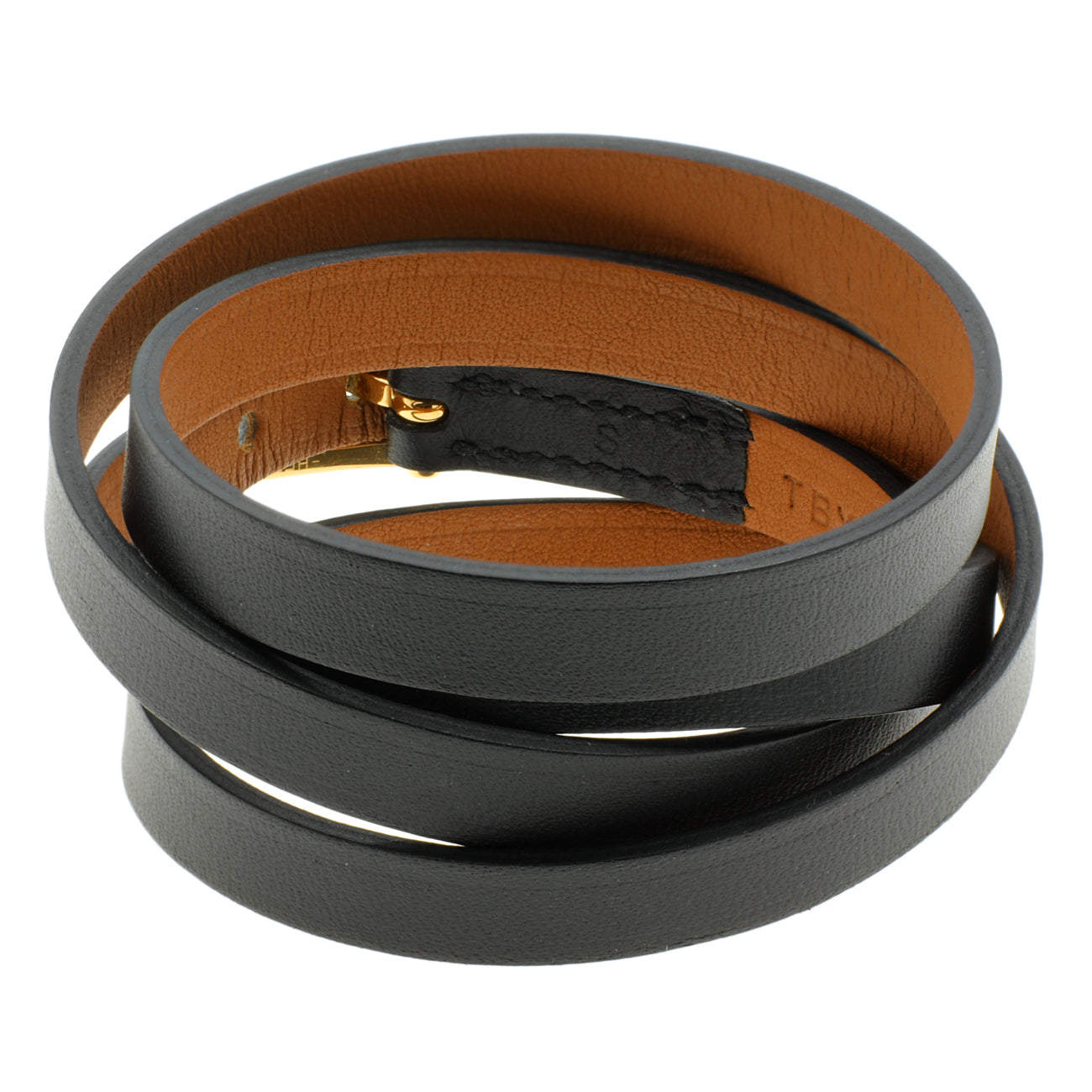 Exclusive Hermes Chamonix Hapi 4 Tour Wrap Bracelet — Side View