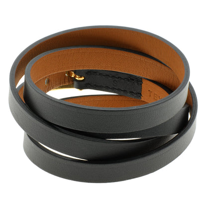 Exclusive Hermes Chamonix Hapi 4 Tour Wrap Bracelet — Side View