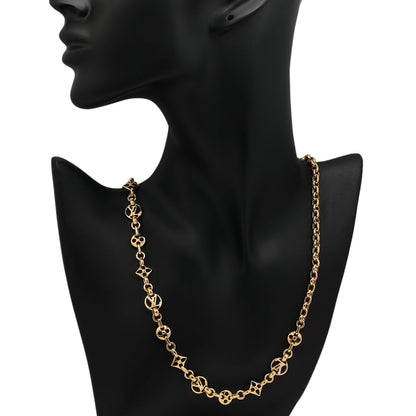 Exclusive Louis Vuitton Crazy In Lock Necklace — Back View