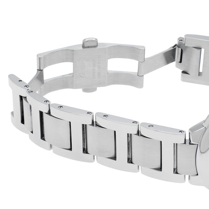 Exclusive Cartier Stainless Steel Ballon Bleu 42mm Automatic W69012Z4 — Top View