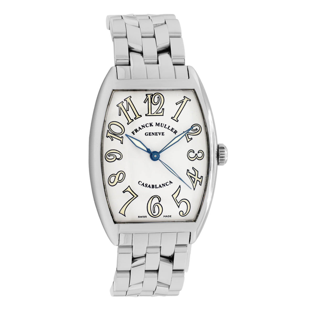 Exclusive Franck Muller Stainless Steel Casablanca 2852 — Front View