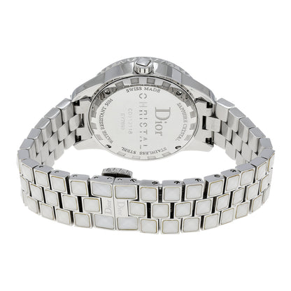 Exclusive Christian Dior Stainless Steel Christal CD113118 — Side View