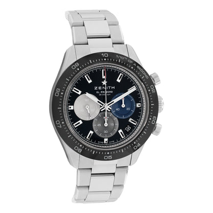 Exclusive Zenith Stainless Steel Chronomaster Sport 03.3100.3600/21.M3100 — Front View