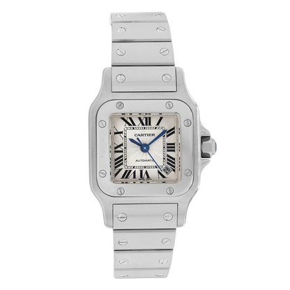 Exclusive Cartier Stainless Steel Automatic Santos Galbee 2423 — Front View