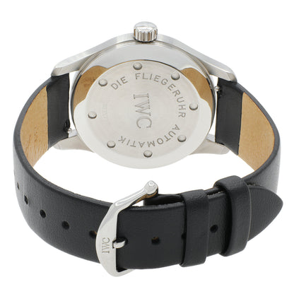 Exclusive IWC Stainless Steel Pilot Mark XV IW325314 — Side View