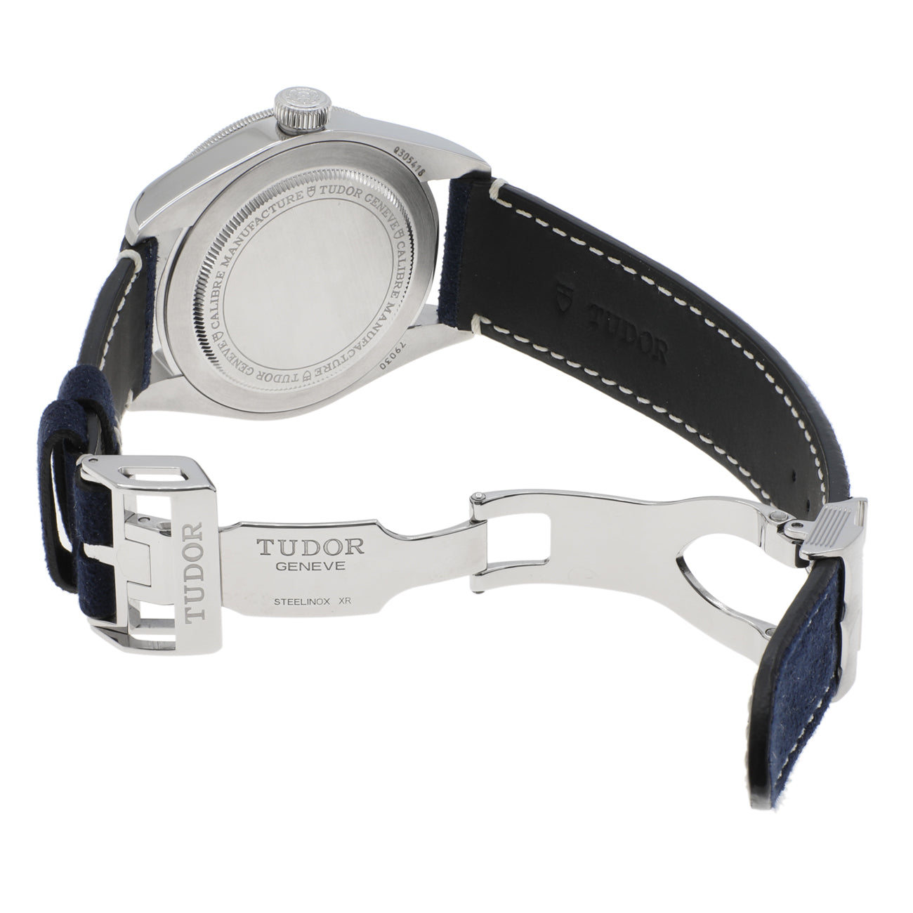 Exclusive Tudor Stainless Steel Black Bay Fifty-Eight 79030B — Top View