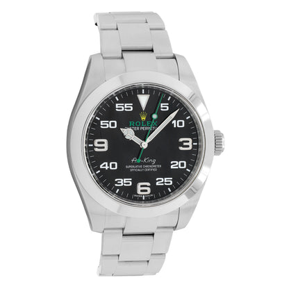 Exclusive Rolex Stainless Steel Air King 116900 — Front View