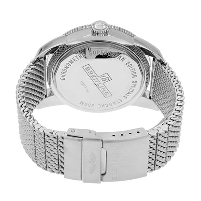 Exclusive Breitling Stainless Steel 18K Rose Gold Superocean Heritage 46 U17320 — Side View