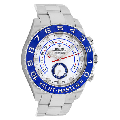 Exclusive Rolex Stainless Steel Yacht-Master II 116680 — Front View