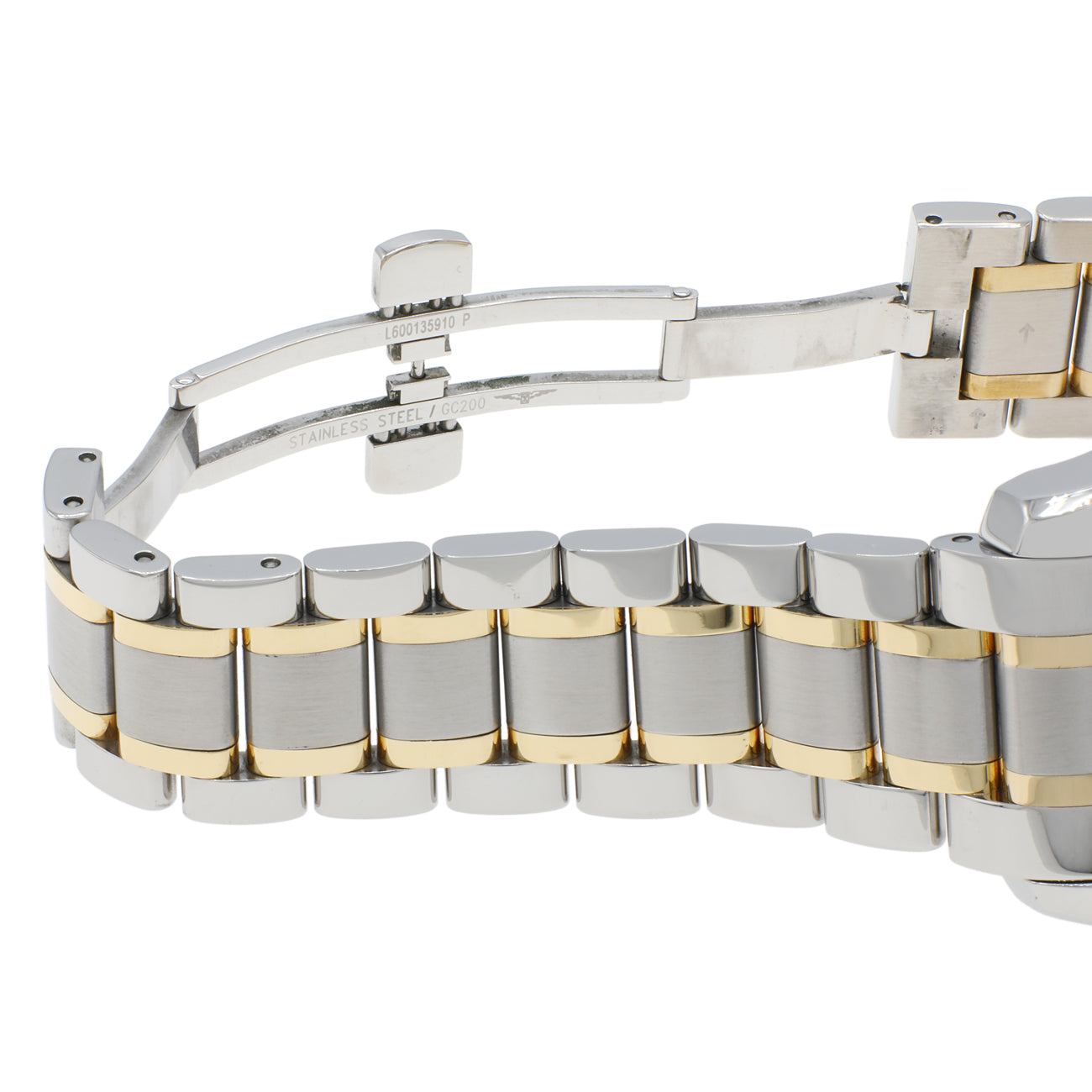 Exclusive Longines Stainless Steel 18K Yellow Gold Master Collection L2.773.5.78.7 — Top View
