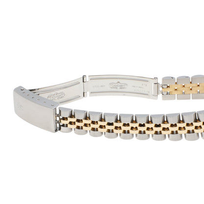 Exclusive Rolex 18K Yellow Gold Stainless Steel Ladies Datejust 69173 — Top View