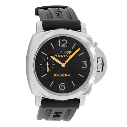 Exclusive Panerai Stainless Steel Luminor Marina 1950 3 Days PAM00422 — Front View